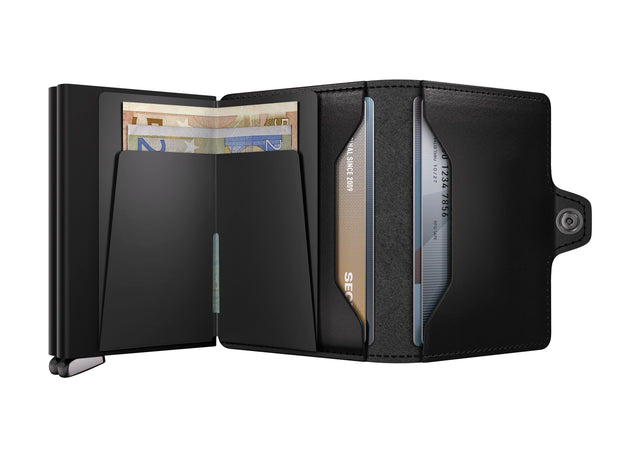 SECRID Premium Twinwallet+ Dusk - Black | the OBJECT ROOM