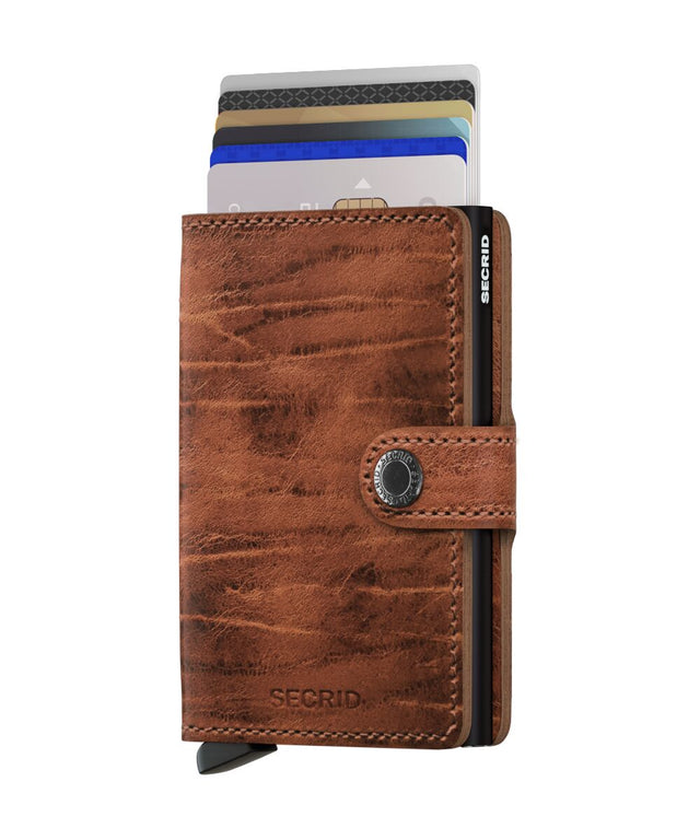 SECRID Miniwallet Leather - Dutch Martin Whiskey | the OBJECT ROOM