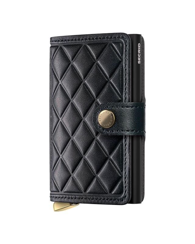 SECRID Premium Miniwallet - Emboss Diamond Black + | the OBJECT ROOM