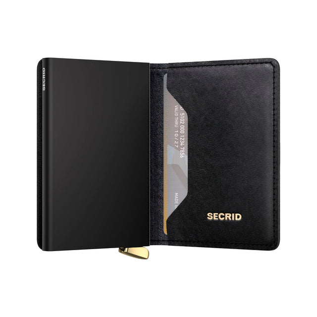 SECRID Premium Slimwallet+ Emboss Diamond - Black