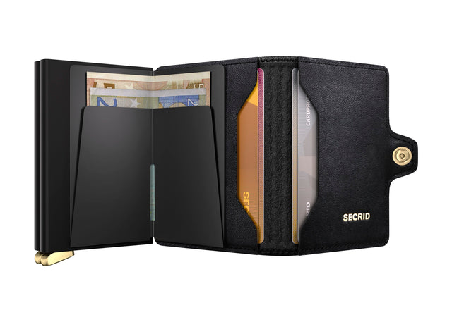 SECRID Premium Twinwallet - Emboss Diamond Black + | the OBJECT ROOM