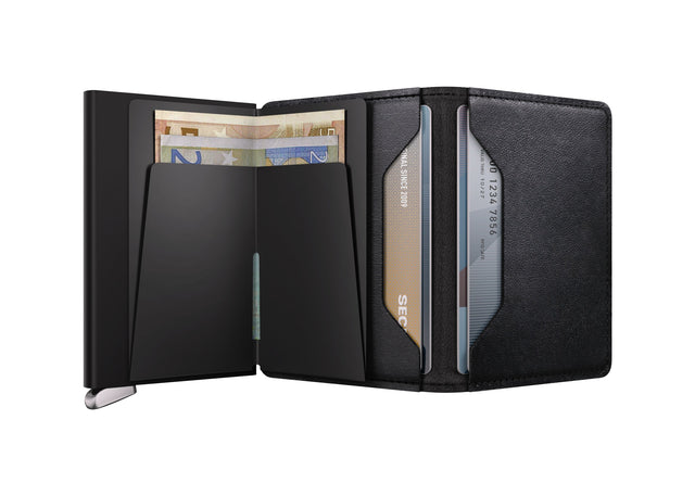 SECRID Premium Slimwallet Emboss Lines Black + | the OBJECT ROOM