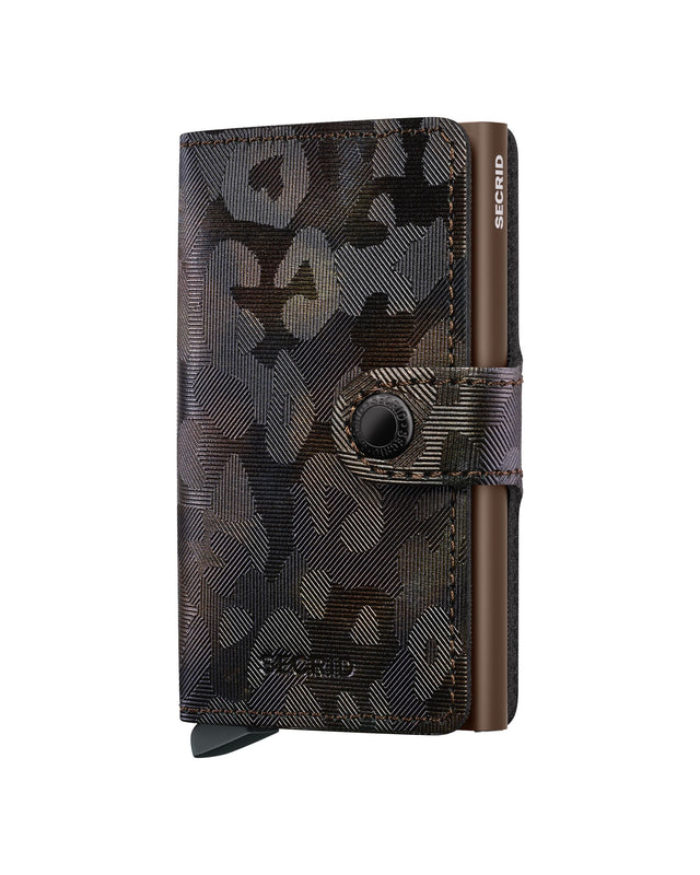 SECRID Miniwallet Leather - Jungle Brown | the OBJECT ROOM