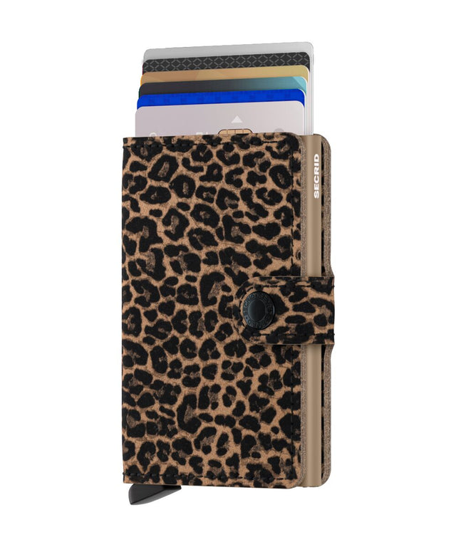 SECRID Miniwallet Leo - Beige