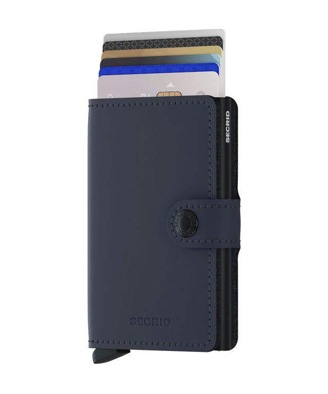 SECRID Miniwallet Matte - Night Blue | the OBJECT ROOM