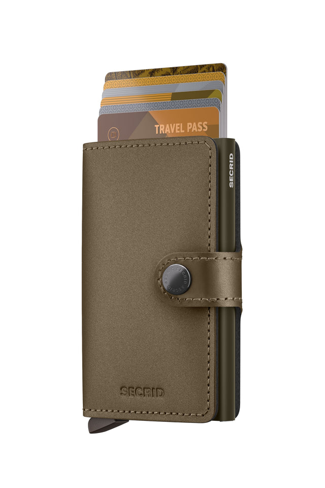 SECRID Miniwallet Matte - Satin Bronze | the OBJECT ROOM