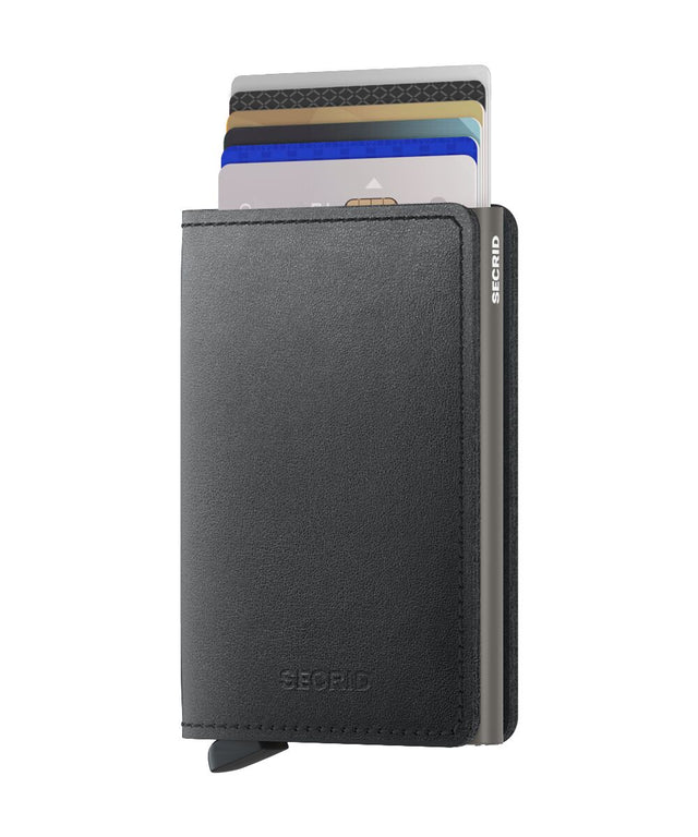 SECRID Slimwallet Mirum (Plant Based) - Black | the OBJECT ROOM