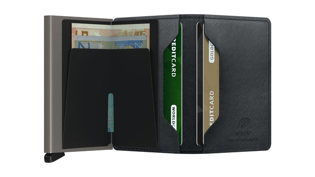 SECRID Slimwallet Mirum (Plant Based) - Black | the OBJECT ROOM