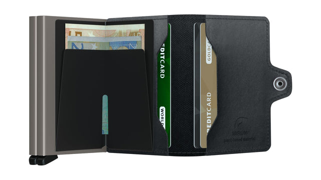 SECRID Twinwallet Mirum (Plant Based) - Black | the OBJECT ROOM