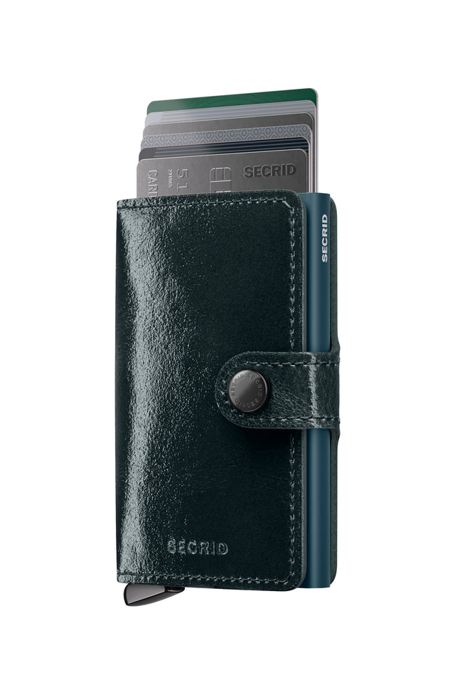 SECRID Premium Miniwallet - Naplak Bottle Green + | the OBJECT ROOM