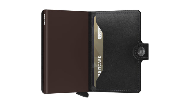 SECRID Miniwallet Original - Black-Brown | the OBJECT ROOM
