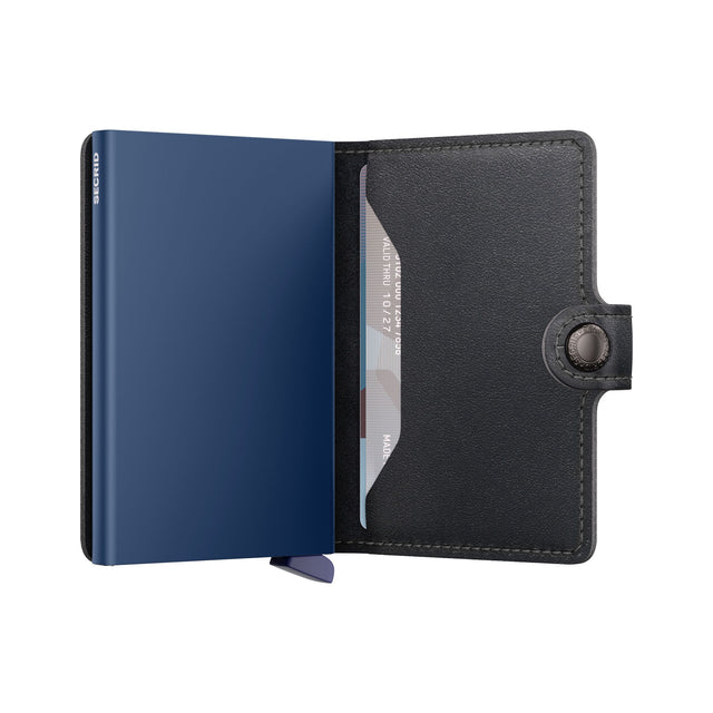 SECRID Miniwallet Original - Black-Navy | the OBJECT ROOM