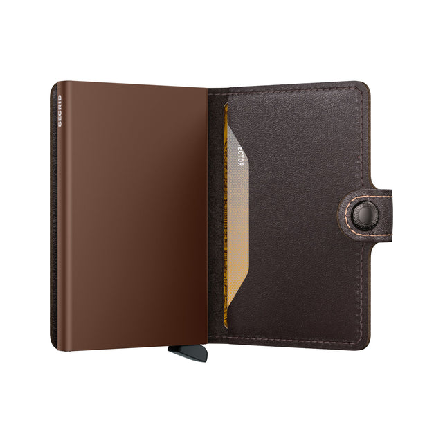 SECRID Miniwallet Original - Chocolate | the OBJECT ROOM