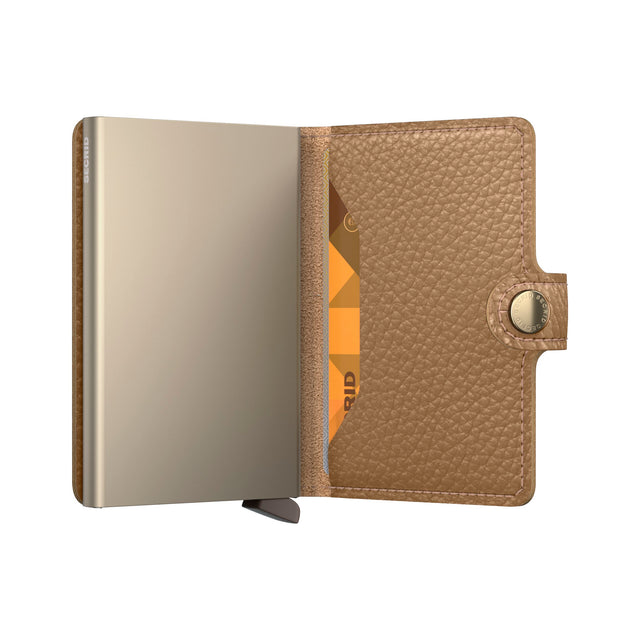 SECRID Miniwallet Pebble - Cappuccino | the OBJECT ROOM