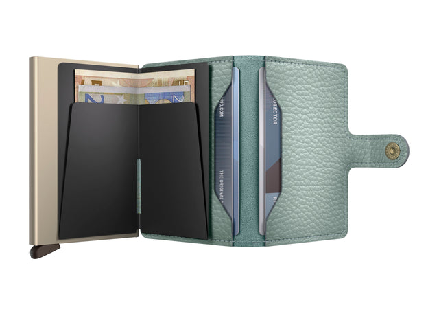 SECRID Miniwallet Pebble - Sea Green | the OBJECT ROOM