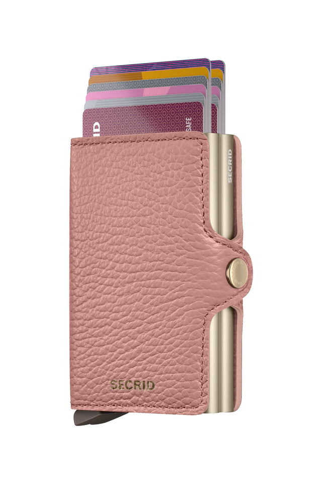 SECRID Twinwallet Leather - Pebble Rose | the OBJECT ROOM