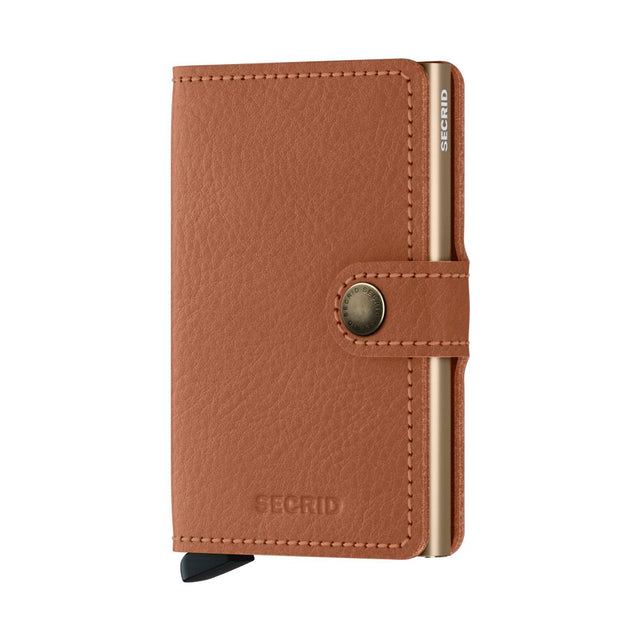 SECRID Miniwallet Leather - Veg Tanned Caramello-Sand | the OBJECT ROOM