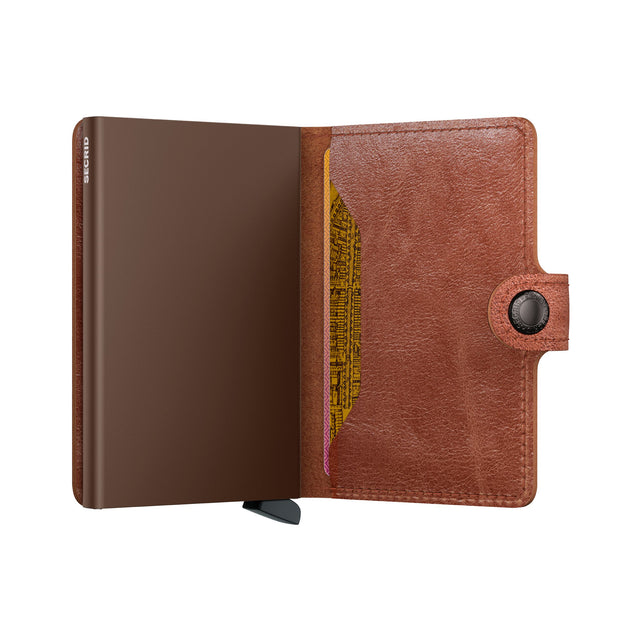 SECRID Miniwallet Vintage - Cognac-Brown | the OBJECT ROOM