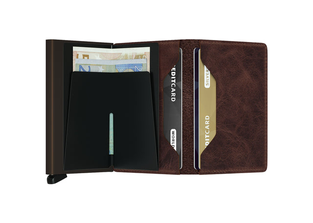 SECRID Slimwallet Vintage - Chocolate | the OBJECT ROOM