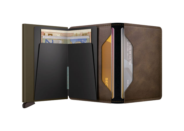 SECRID Slimwallet Vintage - Oak | the OBJECT ROOM