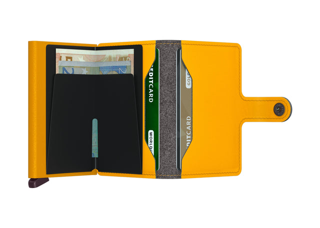 SECRID Miniwallet Yard - Powder Ochre | the OBJECT ROOM