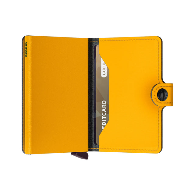 SECRID Miniwallet Yard - Powder Ochre | the OBJECT ROOM