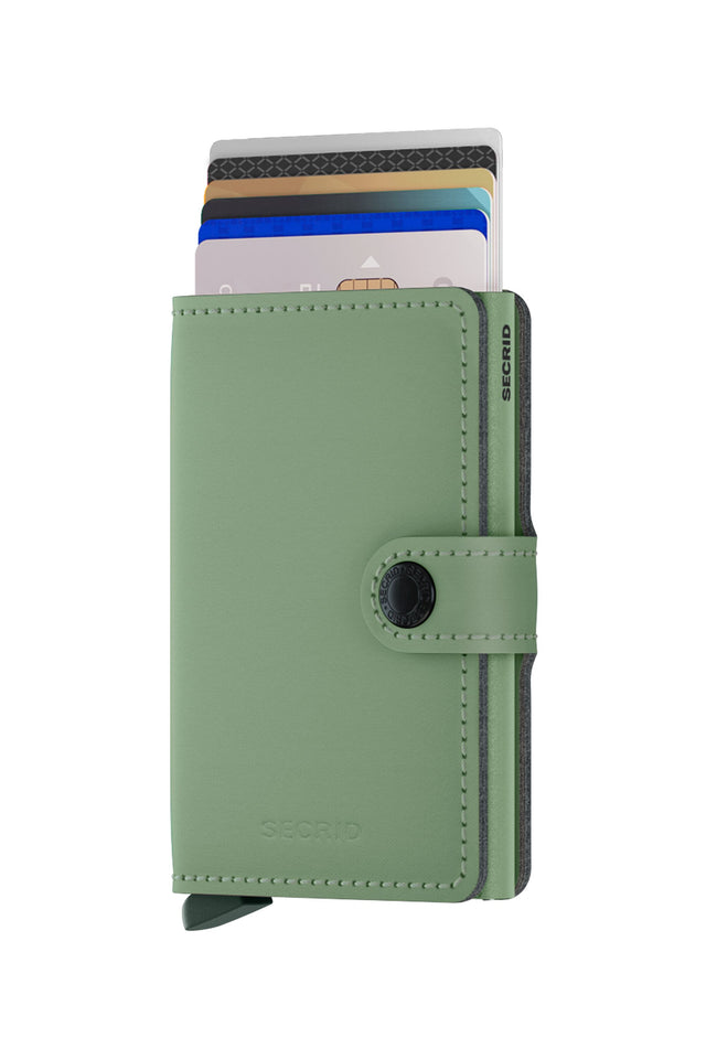 SECRID Miniwallet Yard - Powder Pistachio | the OBJECT ROOM