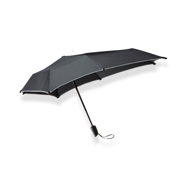 SENZ Mini Automatic Umbrella - Pure Black Reflective | the OBJECT ROOM