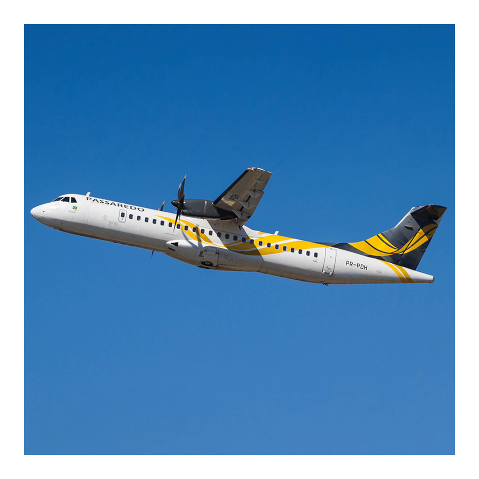 AVIATIONTAG ATR 72-500 - PR-PDH - Light Yellow (Passaredo Linhas Aéreas) | the OBJECT ROOM
