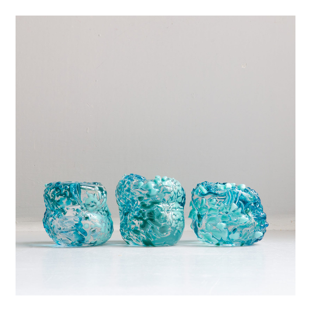 STUDIO ARHOJ Pebble Incense Holder - Aquamarine