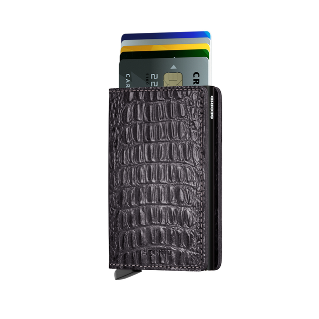 SECRID Slimwallet Leather - Nile Black | the OBJECT ROOM