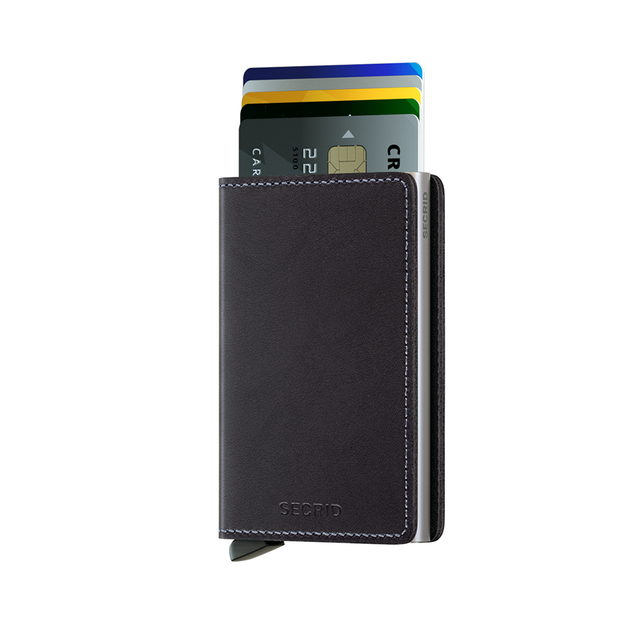 SECRID Slimwallet Leather - Original Black | the OBJECT ROOM