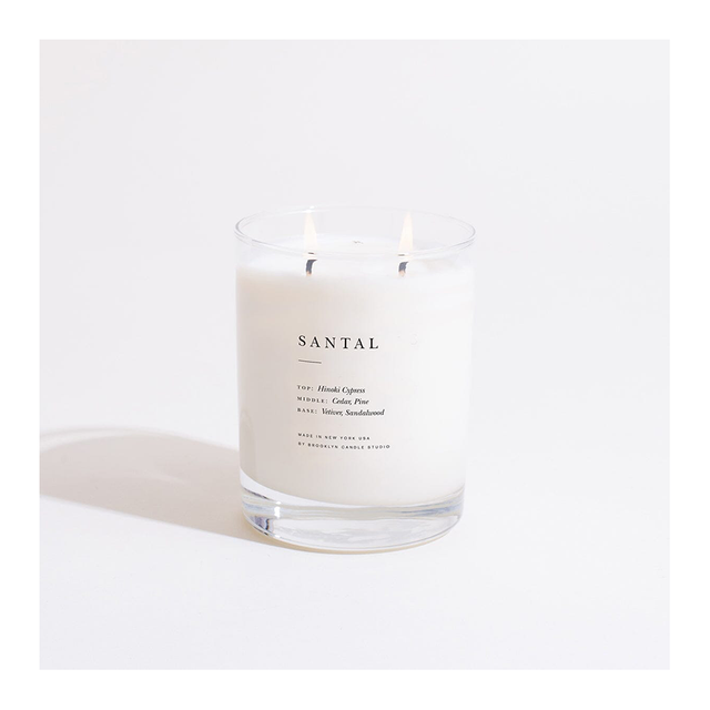 BROOKLYN CANDLE STUDIO Classic 2 Wick Candle - Santal