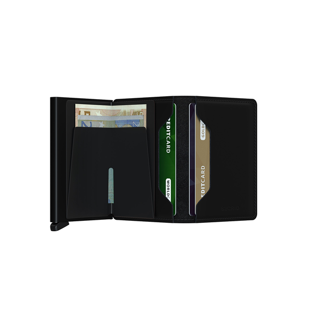 SECRID Slimwallet Leather - Matte Black | the OBJECT ROOM