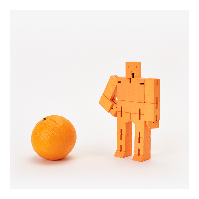 AREAWARE Cubebot Small - Orange | the OBJECT ROOM