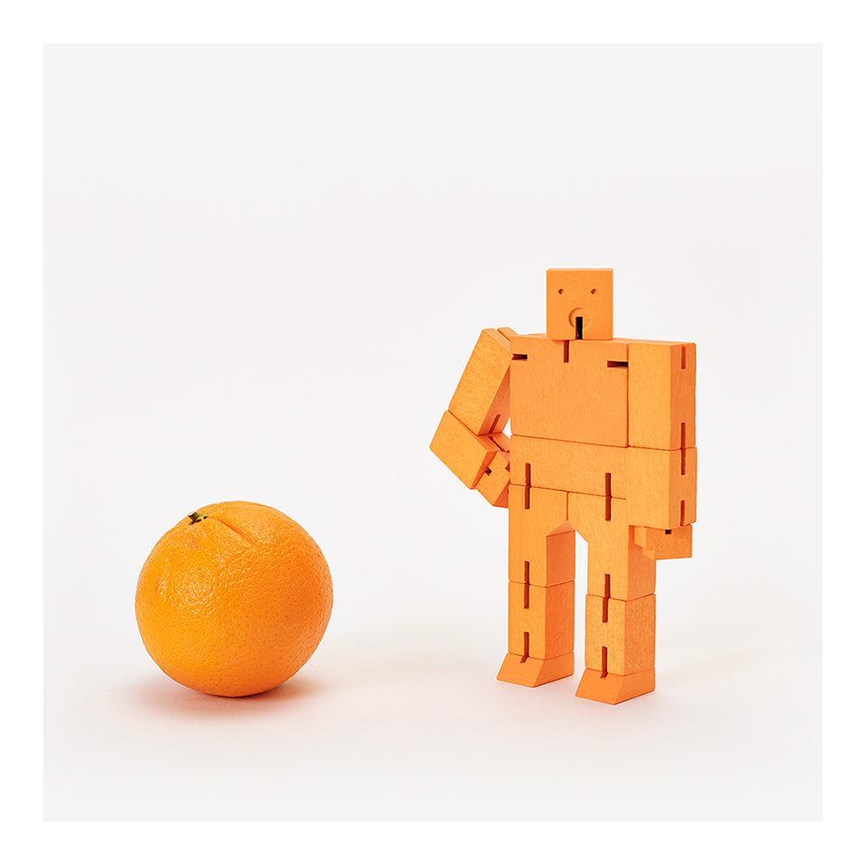 AREAWARE Cubebot Small - Orange | the OBJECT ROOM