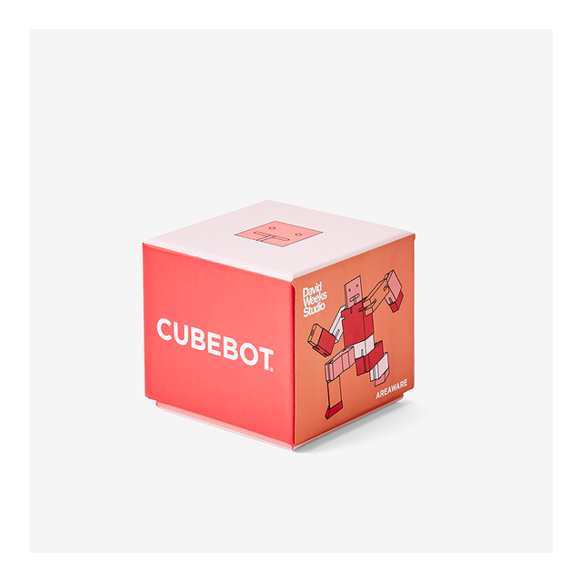 AREAWARE Cubebot Small - Red Multi | the OBJECT ROOM