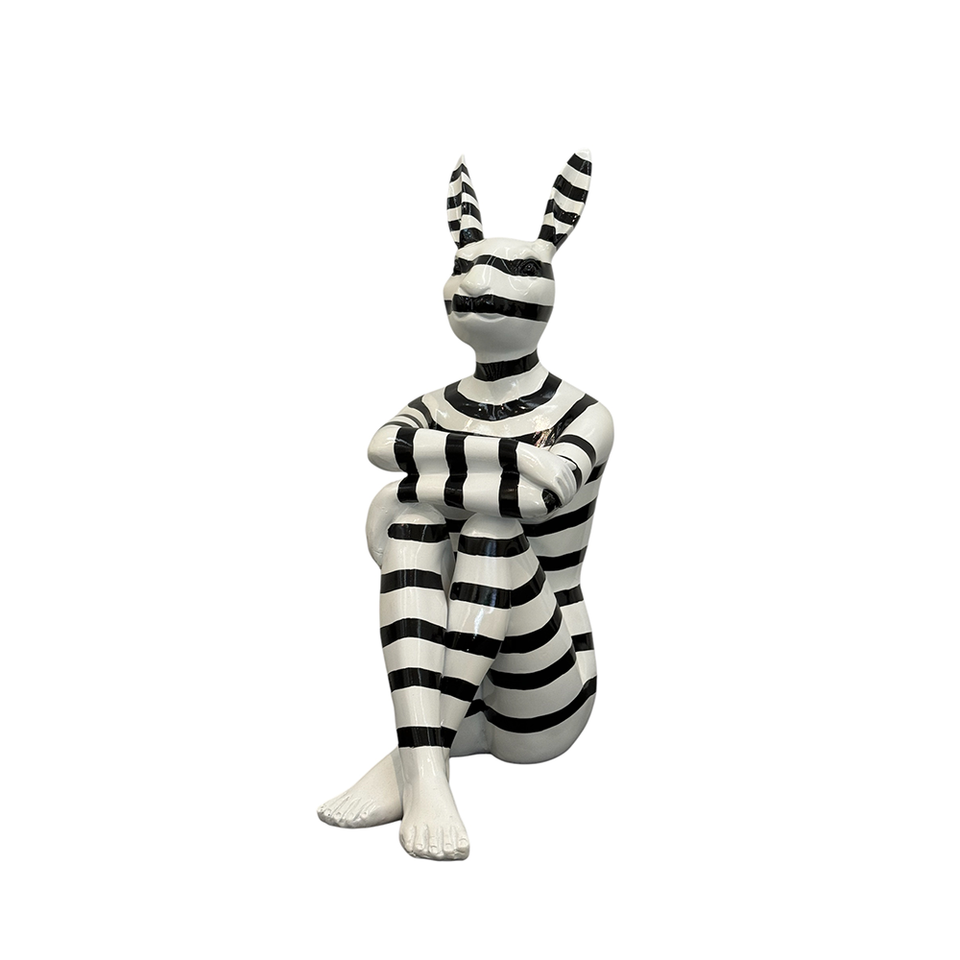 GILLIE AND MARC Resin Sculpture - Splash Pop City Bunny Prison Chic | the OBJECT ROOM