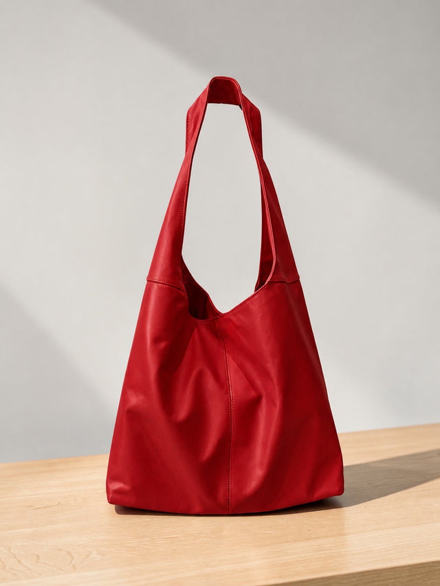 THE DAILY OBJECTS Slouch Bag - Cherry