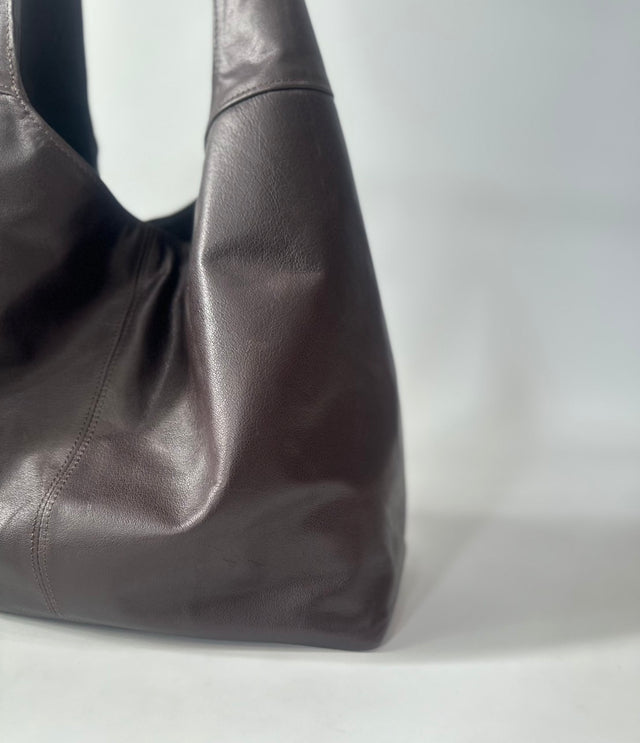 THE DAILY OBJECTS Slouch Bag - Buffalo Hide Brown