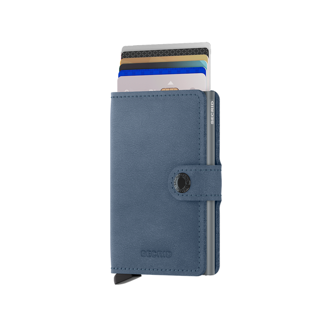 SECRID Miniwallet Leather - Original Ice Blue | the OBJECT ROOM