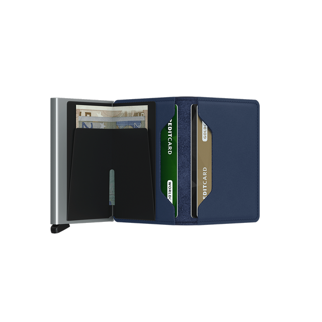 SECRID Slimwallet Leather - Original Navy | the OBJECT ROOM