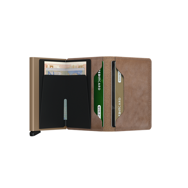 SECRID Slimwallet Leather - Vintage Taupe | the OBJECT ROOM