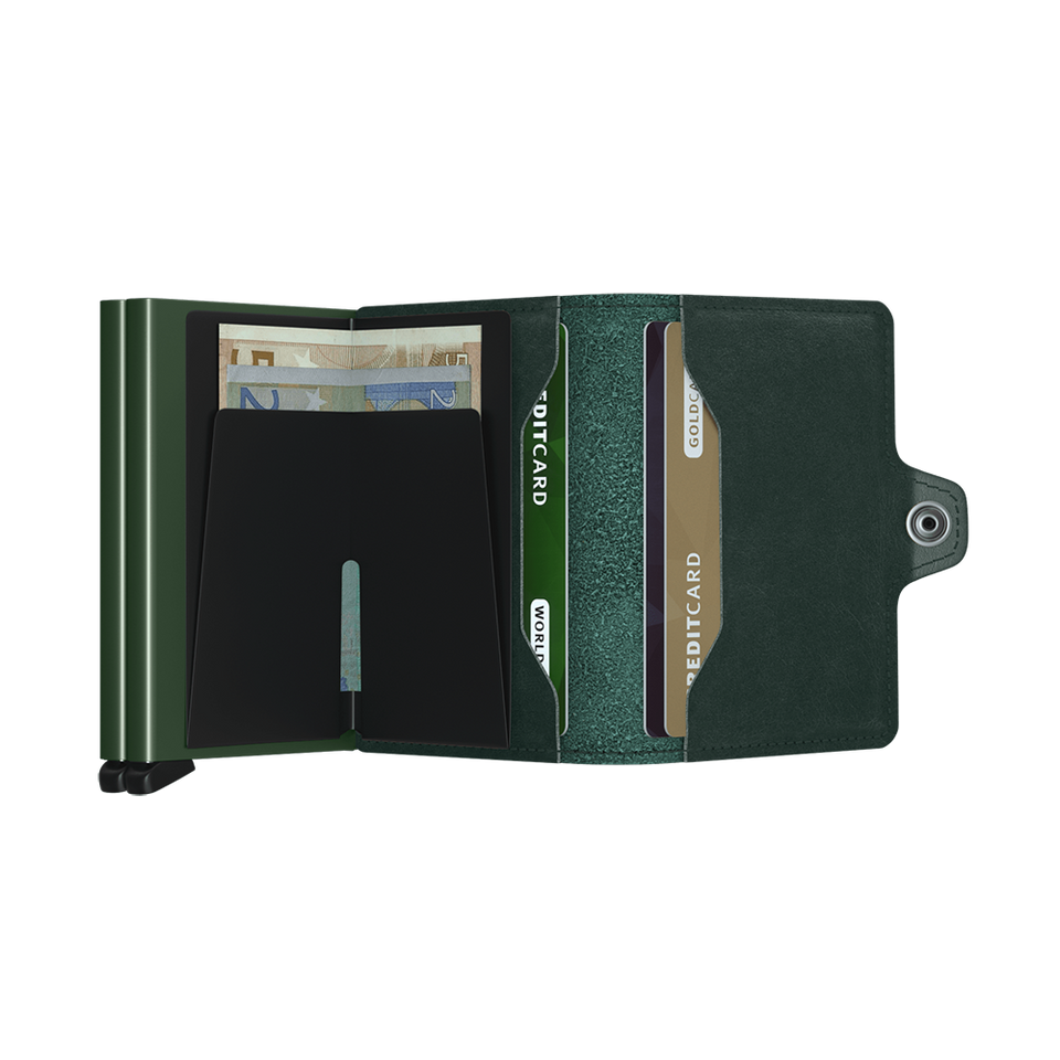SECRID Twinwallet Leather - Original Green | the OBJECT ROOM