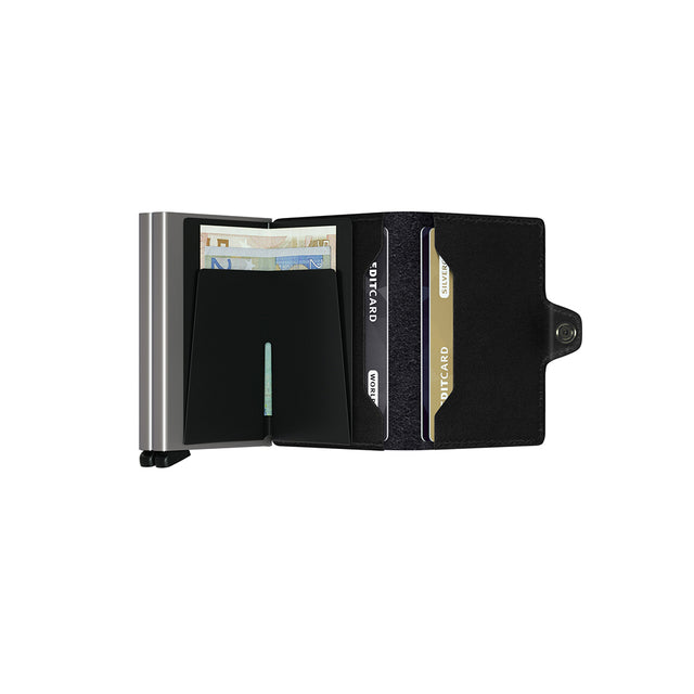 SECRID Twinwallet Leather - Original Black | the OBJECT ROOM