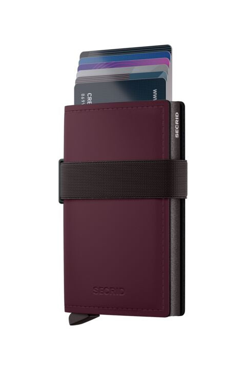 SECRID Bandwallet Matte - Plum | the OBJECT ROOM