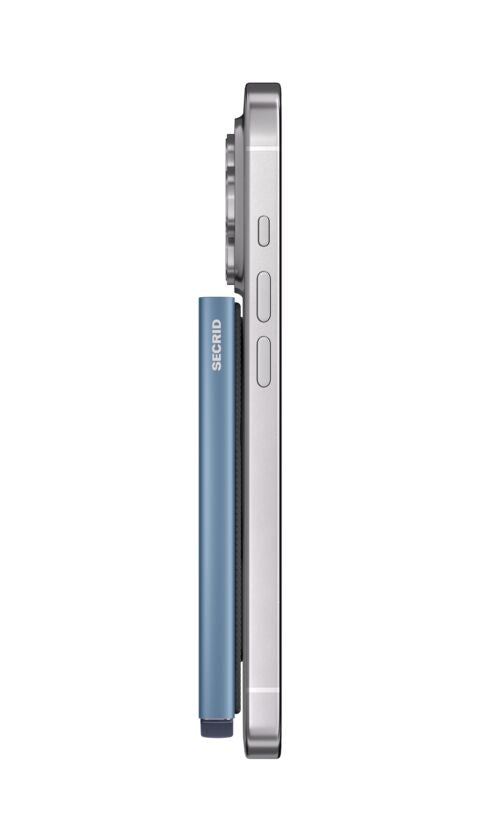SECRID Premium Cardprotector+ Fluted for Magsafe - Ice Blue | the OBJECT ROOM