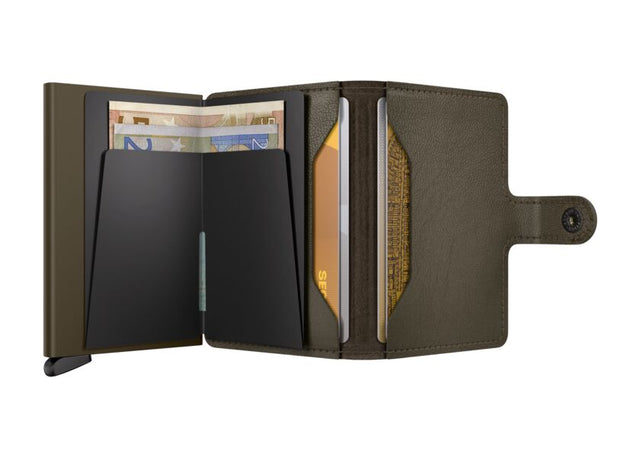 SECRID Premium Miniwallet+ Emboss Lines - Cedar | the OBJECT ROOM
