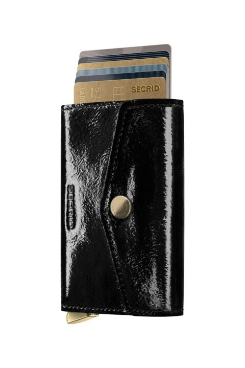 SECRID Premium Envelope Wallet+ Naplak - Black | the OBJECT ROOM