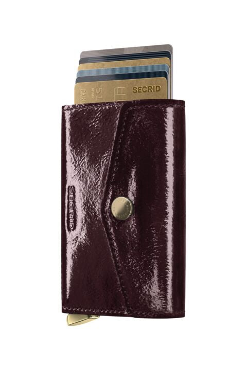 SECRID Premium Envelope Wallet+ Naplak - Plum | the OBJECT ROOM